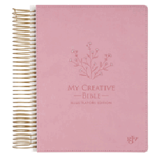 KJV My Creative Bible-Faux Leather Hardcover-Pink-Illustrator Edition